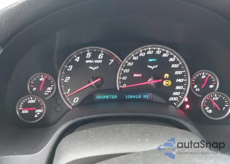 2008 Chevrolet Corvette из США, поврежденный, VIN 1G1YY26W085110699